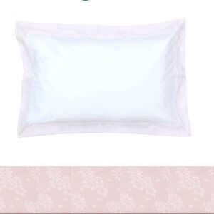 Paoletti Petite Fleur 100% Cotton Pillow Case NWT